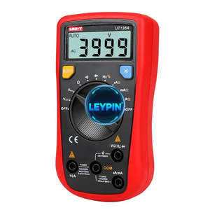Multímetro Digital Mini UNI-T UT136A, 3999 Lecturas, Pantalla LCD, Medición de Voltaje y Corriente CA/CC de 1000V/10A, Precisión (0.5%+3) - Product Image 5