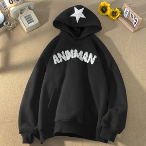 Sudadera con Capucha Personalizada de Alta Calidad con Estampado 3D Hip Hop, Sudadera de Algodón Grueso con Estampado Puff, Transpirable, Sin Cordones - Product Image 4