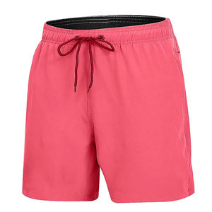 Short de sport de haute qualité en coton noir avec logo personnalisé pour hommes, tissu pour entraînement, entraînement sportif, plage - Product Image 1