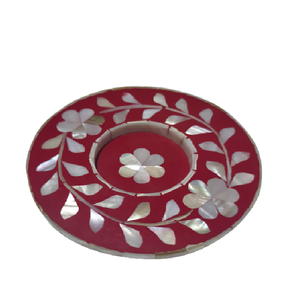 Juego de Posavasos de Lujo con Incrustaciones de Nácar, Hechos a Mano, para Bebidas, Decoración de Mesa de Comedor, Té y Café, Personalizables - Product Image 4