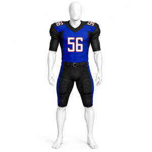 Uniformes de Fútbol Americano Personalizados de Alta Calidad, Material Transpirable de Secado Rápido con Diseños Sublimados Personalizados - Product Image 2