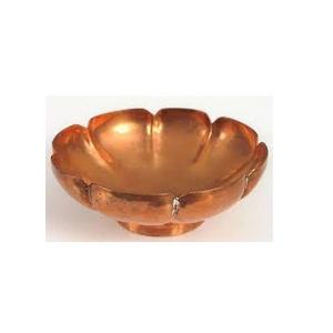 ชามทองแดงตีลาย ตกแต่งบ้าน และชามทองแดงทำมือสำหรับใส่ผลไม้หรือผสมอาหาร ราคาขายส่ง - Product Image 2
