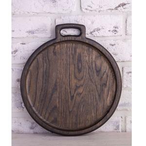 Plateaux de service en bois naturel de style unique en bois clair poignées plateaux en bois d'acacia fabriqués à la main pour les maisons de restaurants - Product Image 2