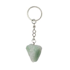 Llavero de Cristal de Aventurina Verde para Mujer, Llavero Curativo de Piedra Natural, Regalos a Granel, Venta Al por Mayor - Product Image 4