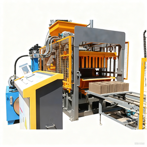 4-15 Máy làm khối lát tự động cho khối xi măng & sản xuất gạch rỗng bê tông ở Haiti - Product Image 1