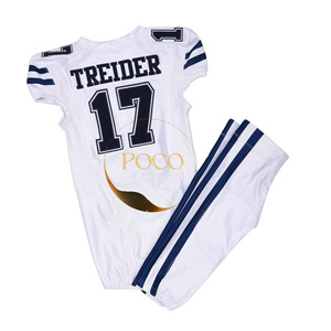 Wholesale <b>American</b> Football Uniform Low MOQ Football Uniform Custom <b>American</b> Football Kits - Product Image 2