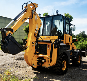 Minipala caricatrice 45-16 con retroescavatore, capacità nominale 1,8 tonnellate (5200 kg), motore diesel, articolata - Product Image 6