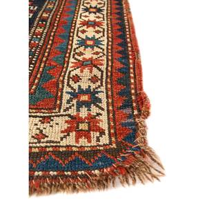 Alfombra Grande de Lana Anudada a Mano Kiaan Azul, Paem-1543, Diseño Geométrico Rectangular para el Hogar y el Pasillo, Alfombras Jaipur US - Product Image 4