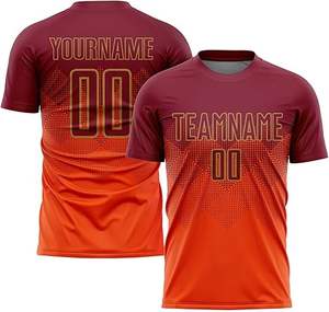 Uniforme de fútbol de poliéster 100% de último diseño, uniforme profesional para niños de nuevo estilo, Color sólido de calidad Premium a la venta - Product Image 2