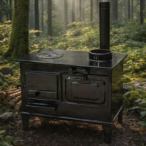 Dorello Modern Aluminum Enameled Camping <b>Stove</b> with Enamel Oven 52cm Width for Villa Use - Product Image 1