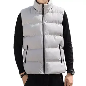 Chaleco Acolchado Sin Mangas, Cortavientos de Invierno, Personalizado al por Mayor, Económico, OEM, Talla Grande para Hombre - Product Image 6