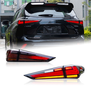 Hcmotionz Chất lượng cao Phụ kiện xe hơi phía sau đèn 2020 2022 DRL dẫn đèn đuôi 4 gen cho toyoto Highlander - Product Image 1