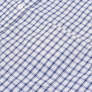 Chemise à carreaux pour hommes en coton à manches longues à carreaux formelle chemise habillée pour homme - Product Image 4