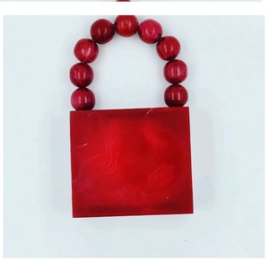 กระเป๋าถือเรซินรูปทรงดีไซน์ใหม่กระเป๋าคลัทช์สุดหรู - Product Image 2