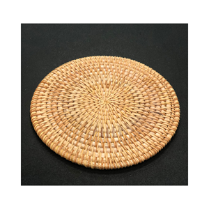 Rattan <b>Placemat</b> Hanging Decoration Rattan Charger Plates Wedding Table Decoration GreenHouse - Product Image 6