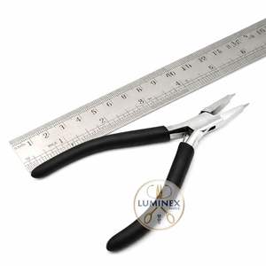 Stainless Steel <b>Flat</b> Nose Pliers Super Fine Tip | Lightweight Precision Jewelry Making Tool Comfort Grip Handles <b>Box</b> Joint - Product Image 6