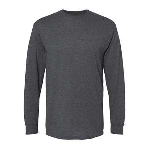 Chemise à manches longues à texture douce dorée 4820 pour hommes adultes - Product Image 1