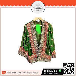 Factory Wholesale Women Popular Beaded Jacket Available At Competitive Price From India - Product Image 5