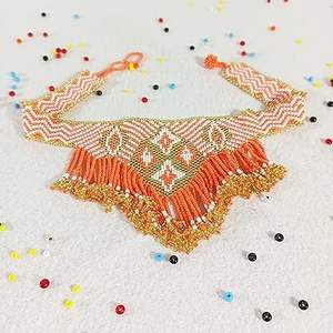 Colorful Fashion Women Earring Handmade Beaded Earrings Stone Leaf Seed Bead Earrings - Product Image 5