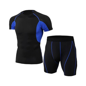 Combinaison de compression pour homme, dernier design personnalisé, Spandex/Polyester, légère, respirante, motif uni par sublimation, fabrication OEM professionnelle - Product Image 5
