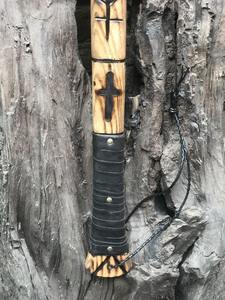 Hache de survie de camping double face en acier à haute teneur en carbone, hache de jardin, adaptée à la lutte contre les incendies, à l'abattage et à la coupe du bois, hache de combat - Product Image 4