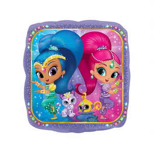 Palloncini in Foil Shimmer Shine 43Cm, Decorazioni per Feste, Confezione da 2 Pezzi - Product Image 2