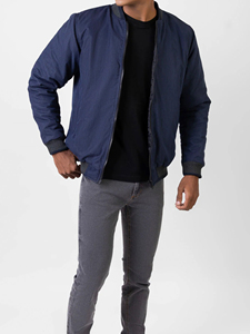 Blouson Bomber Léger Streetwear Automne Coupe-Vent Blouson Bomber Zippé Respirant Vêtement d'Extérieur Blouson Bomber Matelassé Unisexe - Product Image 3