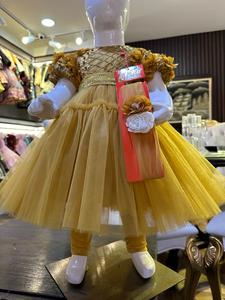 2024 primavera bebé niña vestido de novia bordado a mano de algodón para niños vestido de novia de verano - Product Image 2