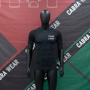 Rashguard Personalizado Sin Kimono |   Camiseta de Entrenamiento de Jiu Jitsu y MMA |   Tela Transpirable 100% Poliéster con Protección UPF50, Manga Corta, 240g - Product Image 2