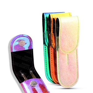 Herramientas para Extensión de Pestañas, Proveedor de Productos de Belleza de Marca Privada OEM, Juego de Pinzas para Pestañas de Alta Precisión, Empaque de Bolsa de Cuero de Lujo - Product Image 3