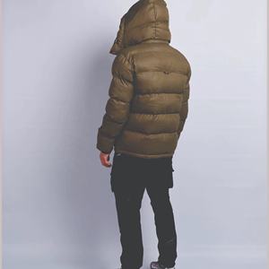 Nouveau style de veste bouffante d'extérieur avec logo personnalisé vente en gros BAS quantité minimale de commande prix d'usine manteau coupe-vent à bulles veste bouffante - Product Image 5