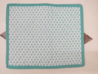 Sets de table réutilisables et recyclables en coton et lin 100 %, double face, design uni/imprimé, personnalisables, pour la maison, les mariages et les banquets, style européen