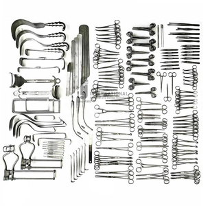 ชุดเครื่องมือผ่าตัด laparotomy ชุดอุปกรณ์ผ่าตัดช่องท้องทำจากสเตนเลสสตีล197ชิ้น - Product Image 4