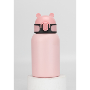 SilverJet Stainless Steel <b>Thermos</b> 350ml Vacuum Insulated Kids Water <b>Bottle</b> Cartoon Bear Design For School Travel Gift - Product Image 2
