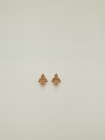 Diamante Cultivado en Laboratorio de Oro de 10k, 14k y 18k, Claridad VVS VS E F, Cómodo para Joyería de Perforación Corporal Helix