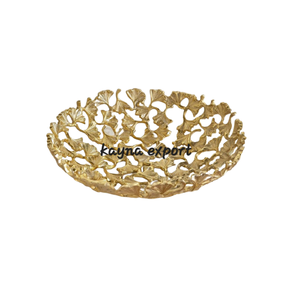 Bandeja decorativa de estilo Vintage de Metal de aluminio decorativa de lujo única bandeja en relieve de latón Decoración de mesa bandeja de Metal - Product Image 6