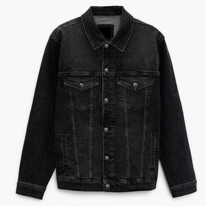 Veste en jean sur mesure unisexe, tendance, forme élégante, grande durabilité, parfaite pour les tenues de tous les jours et les demandes de vente en gros de mode. - Product Image 2