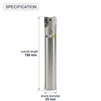 Porte-fraises CNC EAP400R de haute qualité avec lame en alliage dur APMT1604, support ODM personnalisable, insert en carbure de tungstène