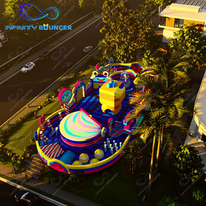 <span class=keywords><strong>2025</strong></span> thiết kế mới tùy chỉnh thương mại ngoài trời sân chơi bơm hơi người lớn và trẻ em carton Chủ Đề Công viên giải trí bơm hơi để bán - Product Image 4