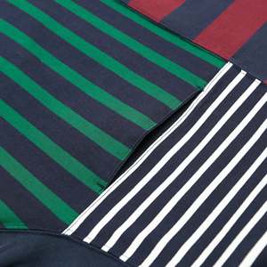 T-shirt à manches longues pour homme Nanamica Crazy L/S [SUHF845] en tissu tricoté 100% coton respirant, motif uni, logo brodé, options 180g et 200g - Product Image 3