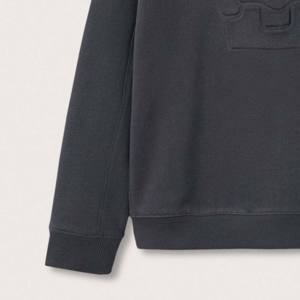 Meilleur fournisseur, service OEM, nouvelle arrivée, sweat à capuche en molleton surdimensionné gaufré, personnalisé, confortable, en coton mélangé, portable, de qualité - Product Image 2
