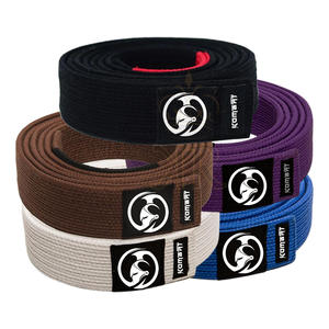 เข็มขัดผ้าคอตตอน Jiu-Jitsu ผ้าทอประดับมุกคุณภาพสูงออกแบบโลโก้ได้ตามต้องการ - Product Image 1