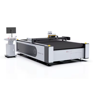 Machine de découpe d'alimentation semi-automatique Machine de fabrication de boîtes en carton ondulé 380V Prix compétitif Coupe-cartes en papier - Product Image 1