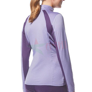Camisa occidental de alta calidad para mujer, ropa deportiva de equitación de secado rápido, gran oferta con opción OEM de logotipo personalizado - Product Image 4
