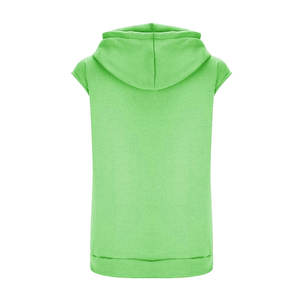 Wholesale Women <b>Sleeveless</b> <b>Hoodie</b> Gym wear Wholesale Custom Blank Pullover <b>sleeveless</b> <b>hoodie</b> Women - Product Image 6