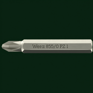 Wera Bit 855/0 Micro PZ 1 L.30mm VPE 10 Micro PZ <b>Screwdriver</b> - Product Image 3