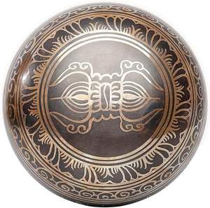 Suministros a granel Cuencos para cantar Latón de calidad para ejercicio de meditación Cuenco de utensilios de cocina Cuenco de canto tibetano de forma múltiple - Product Image 4