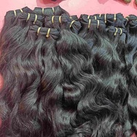 Extensions de cheveux humains vierges indiens Arrow Exim Virgin Bundle 01, 1 pièce minimum, style lisse, 10-32 pouces, noir naturel