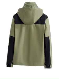 New Design Custom <b>Soft</b> <b>Shell</b> <b>Jacket</b> <b>Men</b> Winter Windbreaker Windproof Waterproof Patchwork Front Logo Warm - Product Image 2