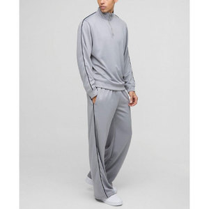 Chándales para hombre Conjuntos de 2 piezas Directo de fábrica Proveedor de ropa deportiva Algodón Poliéster Jogging Trajes de fitness - Product Image 1